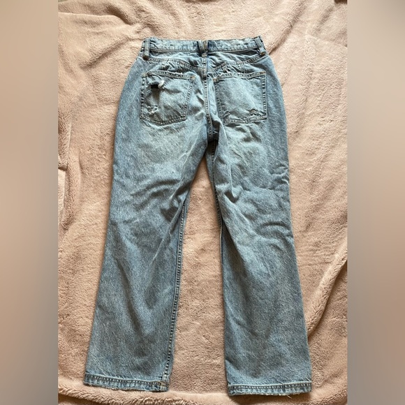 NWT Free people CRVY boyfriend distressed jeans size 28 - Picture 3 of 15